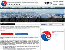 Tablet Screenshot of eurocham.com.hk